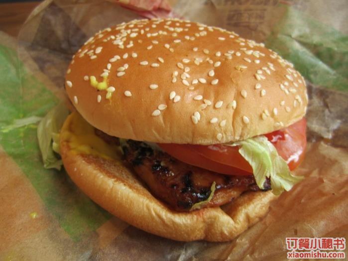 汉堡王 上海大宁中心店 霸王鸡腿皇堡