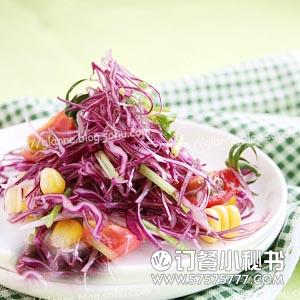 紫扇贝与卷心菜营养甘蓝甘蓝比拼北京家族加工厂图片