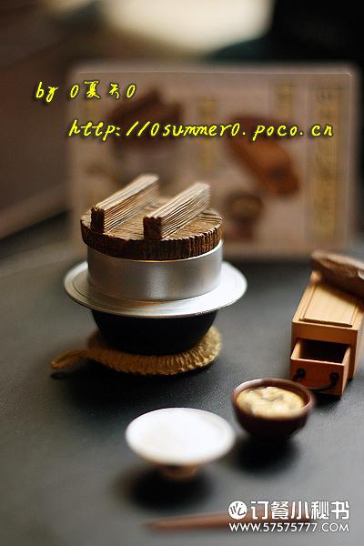 夏天的食玩--好吃的锅饭和鲣鱼节削箱