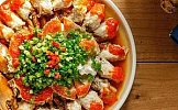 丰和日丽 市百一店 葱油膏蟹