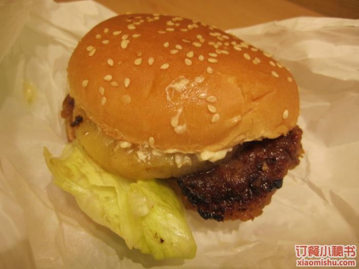 德克士 通河路店 夏威夷菠萝鸡腿堡