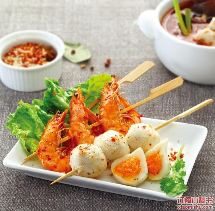 红唇串串香 龙之梦购物中心虹口店 黄金鱼籽包心丸