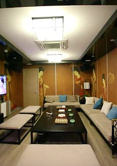   具有唐代文化氛围的包厢